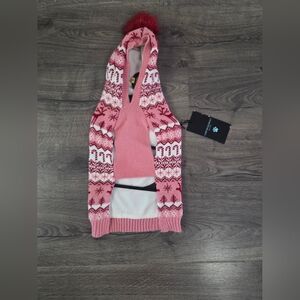Cynthia Rowley Dog Holiday Sweater Size M NWT